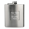 Stainless Steel Flask with Custom Imprint