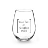 Stemless Wine Glass